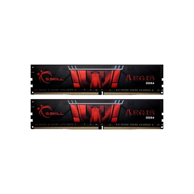 Модуль пам'яті для комп'ютера DDR4 16GB (2x8GB) 3000 MHz Aegis G.Skill (F4-3000C16D-16GISB) - фото 1