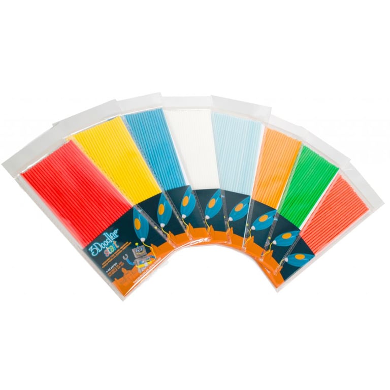 Стрижень для 3D-ручки 3Doodler Start жовті 24 шт (3DS-ECO04-YELLOW-24) - фото 3