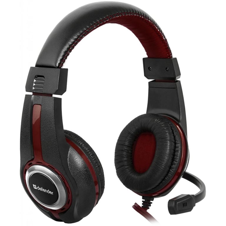 Навушники Defender Warhead G-185 Black-Red (64106) - фото 2