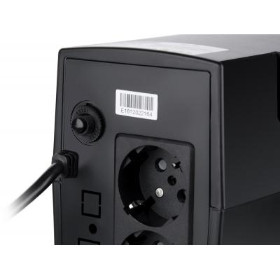 Пристрій безперебійного живлення Vinga LED 800VA plastic case (VPE-800P) - фото 5