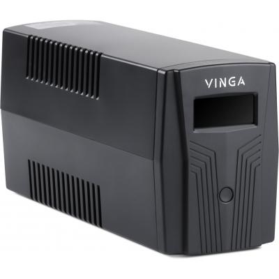 Пристрій безперебійного живлення Vinga LCD 1200VA plastic case (VPC-1200P) - фото 6