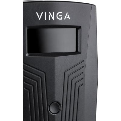 Пристрій безперебійного живлення Vinga LCD 1200VA plastic case (VPC-1200P) - фото 8