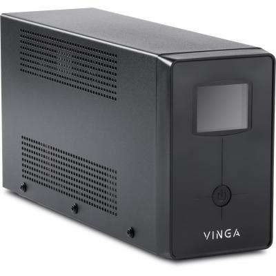 Пристрій безперебійного живлення Vinga LCD 800VA metal case (VPC-800M) - фото 7