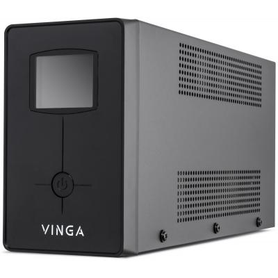 Пристрій безперебійного живлення Vinga LCD 800VA metal case (VPC-800M) - фото 8