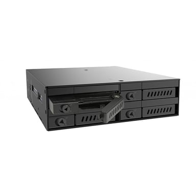 Бекплейн Chieftec 1x5.25"/4x2.5" Hot-Swap Metal (CMR-425) - фото 1