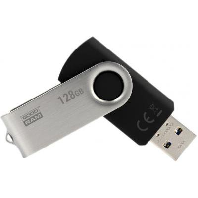 USB флеш накопичувач Goodram 128GB UTS3 Twister Black USB 3.0 (UTS3-1280K0R11) - фото 2