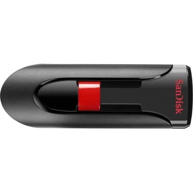 USB флеш накопичувач SanDisk 64GB Cruzer Glide Black USB 3.0 (SDCZ600-064G-G35) - фото 1