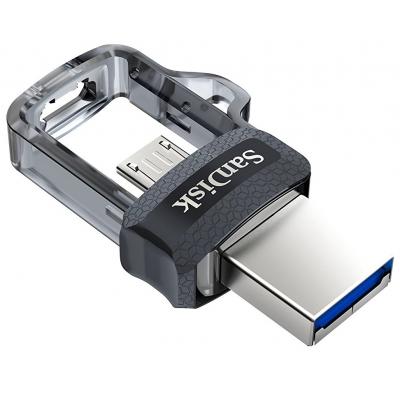 USB флеш накопичувач SanDisk 64GB Ultra Dual Black USB 3.0 OTG (SDDD3-064G-G46) - фото 6