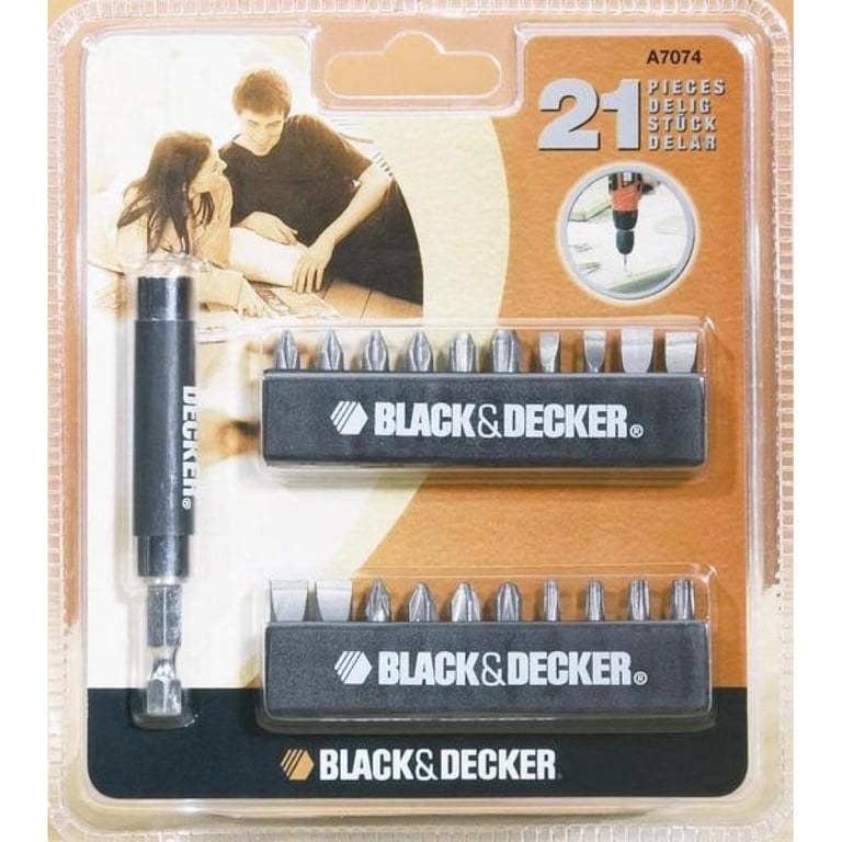 Набір біт Black&Decker A7074-XJ 21 предм. (A7074) - фото 1
