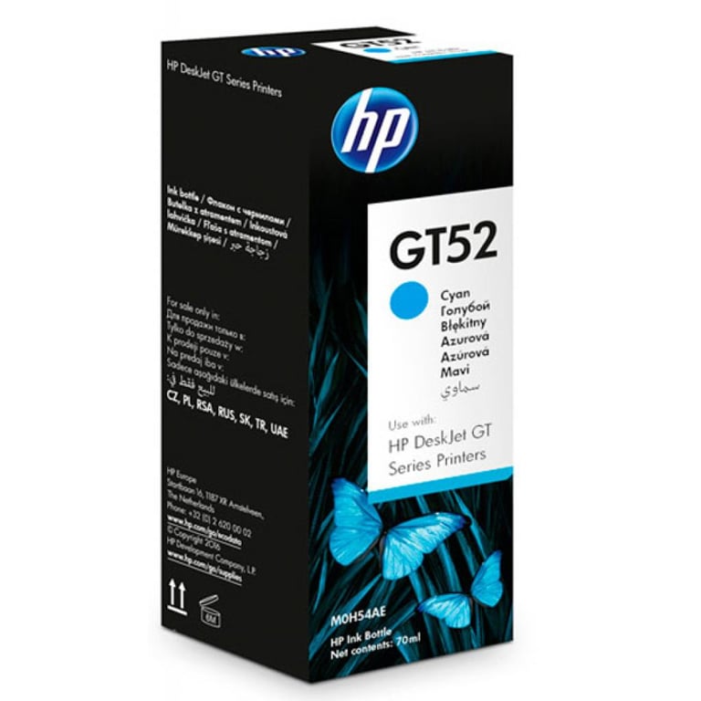 Контейнер з чорнилом HP GT52 Cyan (M0H54AE) - фото 2