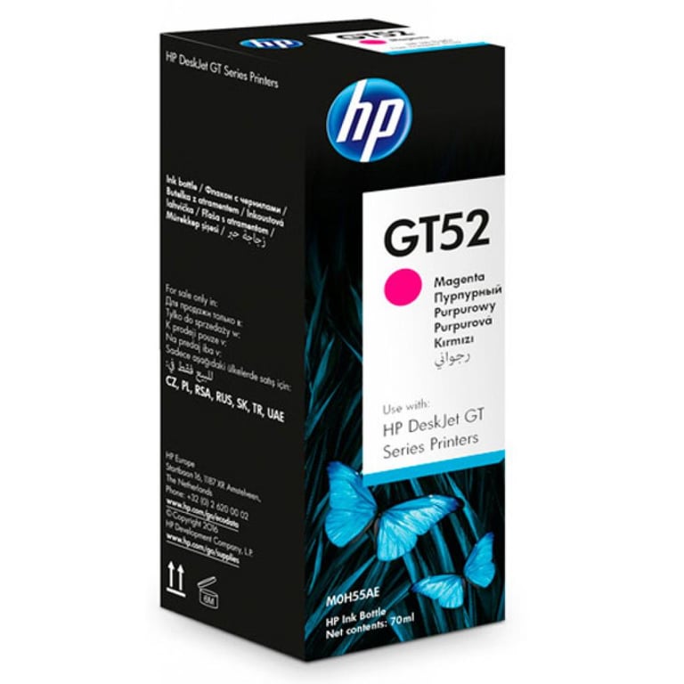 Контейнер з чорнилом HP GT52 Magenta (M0H55AE) - фото 2