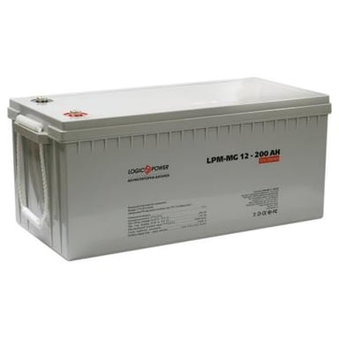 Батарея до ДБЖ LogicPower LPM-GL 12В 200 Ач (4156) - фото 1