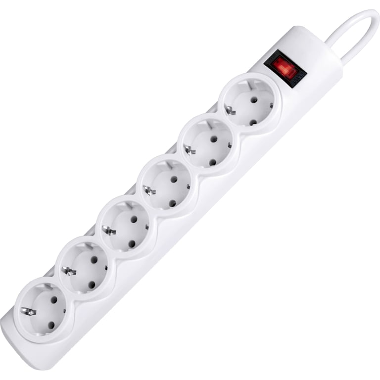 Мережевий фільтр живлення Defender 153, 3 m, 6 роз, white (99490) - фото 2