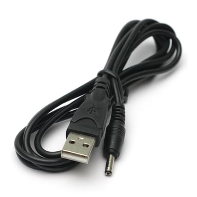 Кабель живлення USB to DC 3.5x1.35mm 5V 1.0m PowerPlant (KD00AS1261) - фото 1