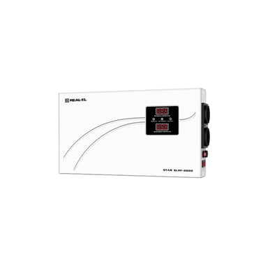 Стабілізатор REAL-EL STAB SLIM-2000, white (EL122400008) - фото 1