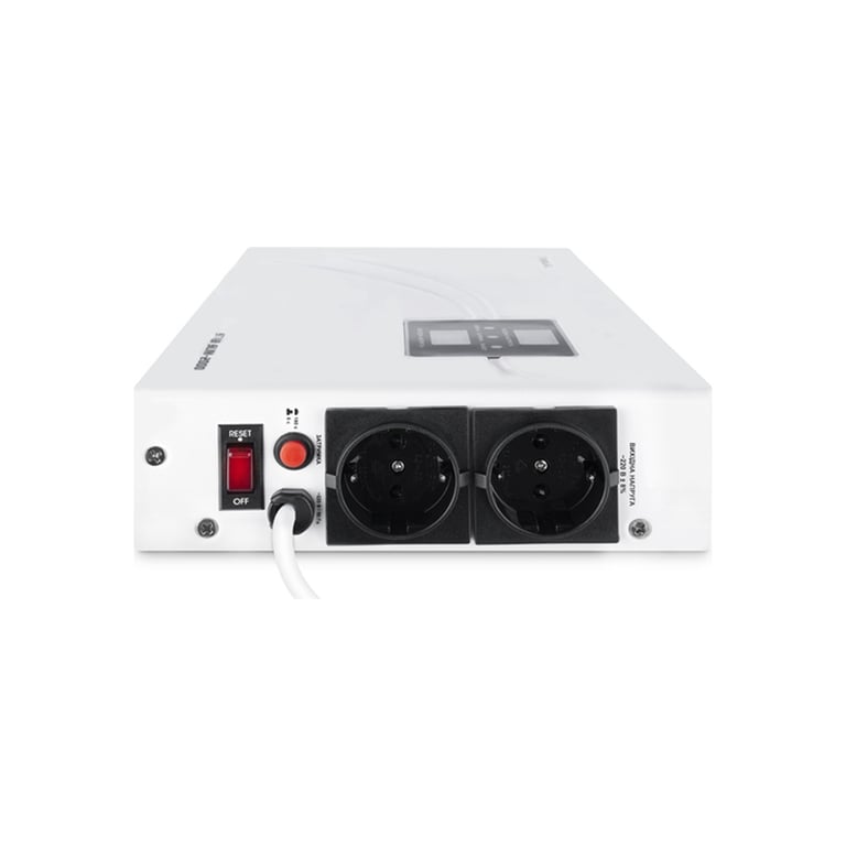 Стабілізатор REAL-EL STAB SLIM-2000, white (EL122400008) - фото 7