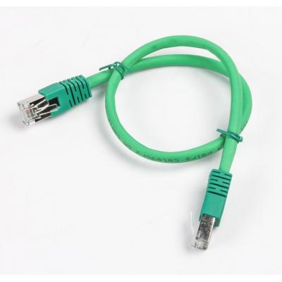 Патч-корд 0.5м S/FTP Cat 6A CU LSZH green Cablexpert (PP6A-LSZHCU-G-0.5M) - фото 2 Патч-корд 0.5м S/FTP Cat 6A CU LSZH green Cablexpert (PP6A-LSZHCU-G-0.5M) - фото 2