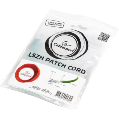 Патч-корд 0.5м S/FTP Cat 6A CU LSZH green Cablexpert (PP6A-LSZHCU-G-0.5M) - фото 3 Патч-корд 0.5м S/FTP Cat 6A CU LSZH green Cablexpert (PP6A-LSZHCU-G-0.5M) - фото 3
