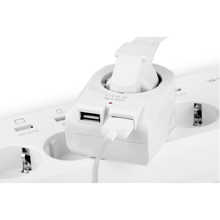 Зарядний пристрій REAL-EL 2*USB 10W (CS-25) - фото 7