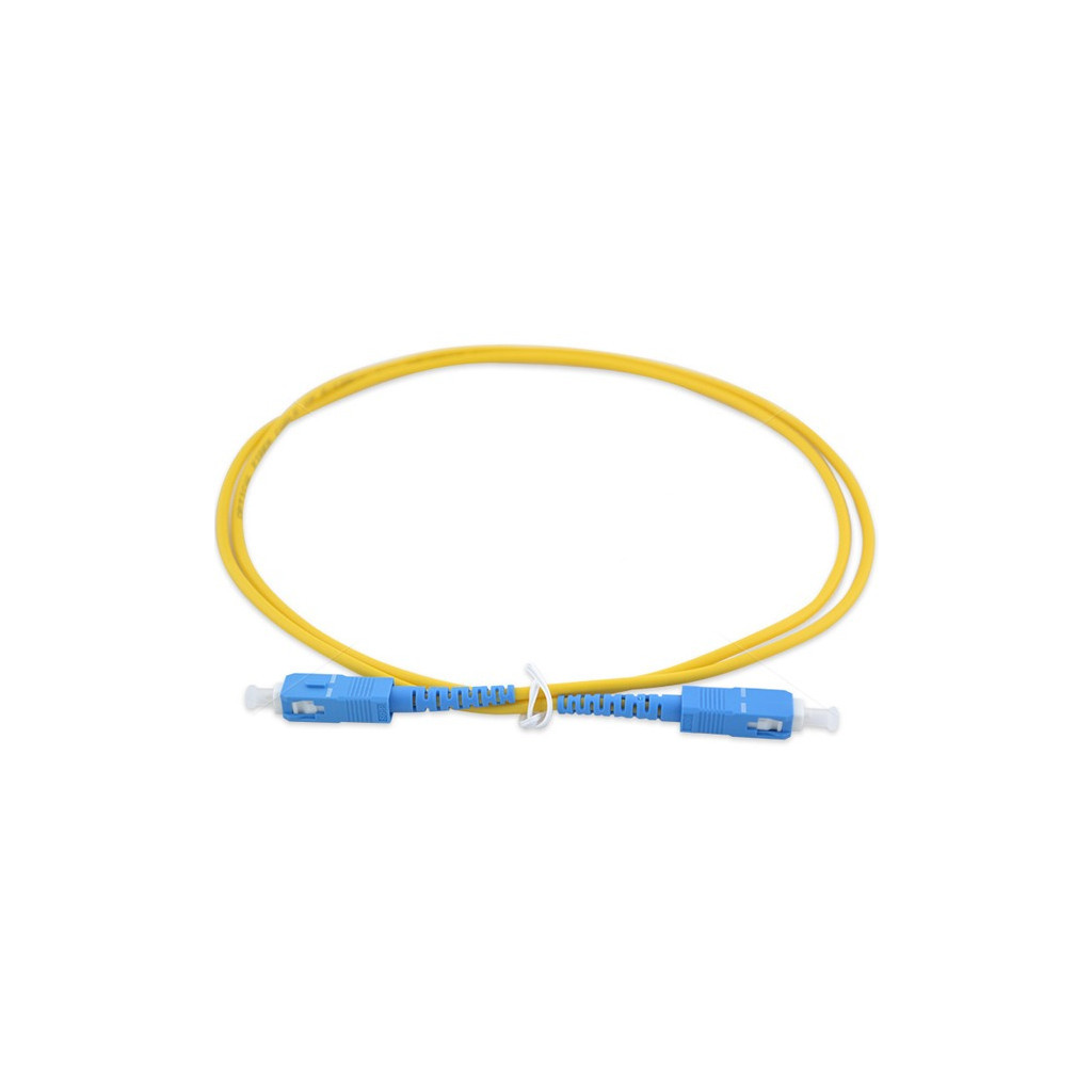 Оптичний патчкорд Eserver SC/UPC-SC/UPC SingleMode Simplex 1m (ES-SC-SC/UPC-1-SM-S) - фото 1 Оптичний патчкорд Eserver SC/UPC-SC/UPC SingleMode Simplex 1m (ES-SC-SC/UPC-1-SM-S) - фото 1