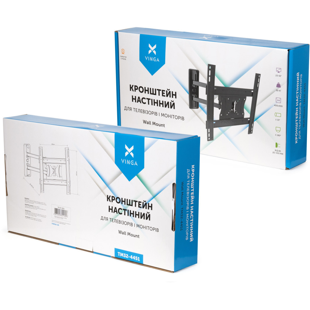 Кронштейн Vinga TM32-4451 - фото 4 Кронштейн Vinga TM32-4451 - фото 4