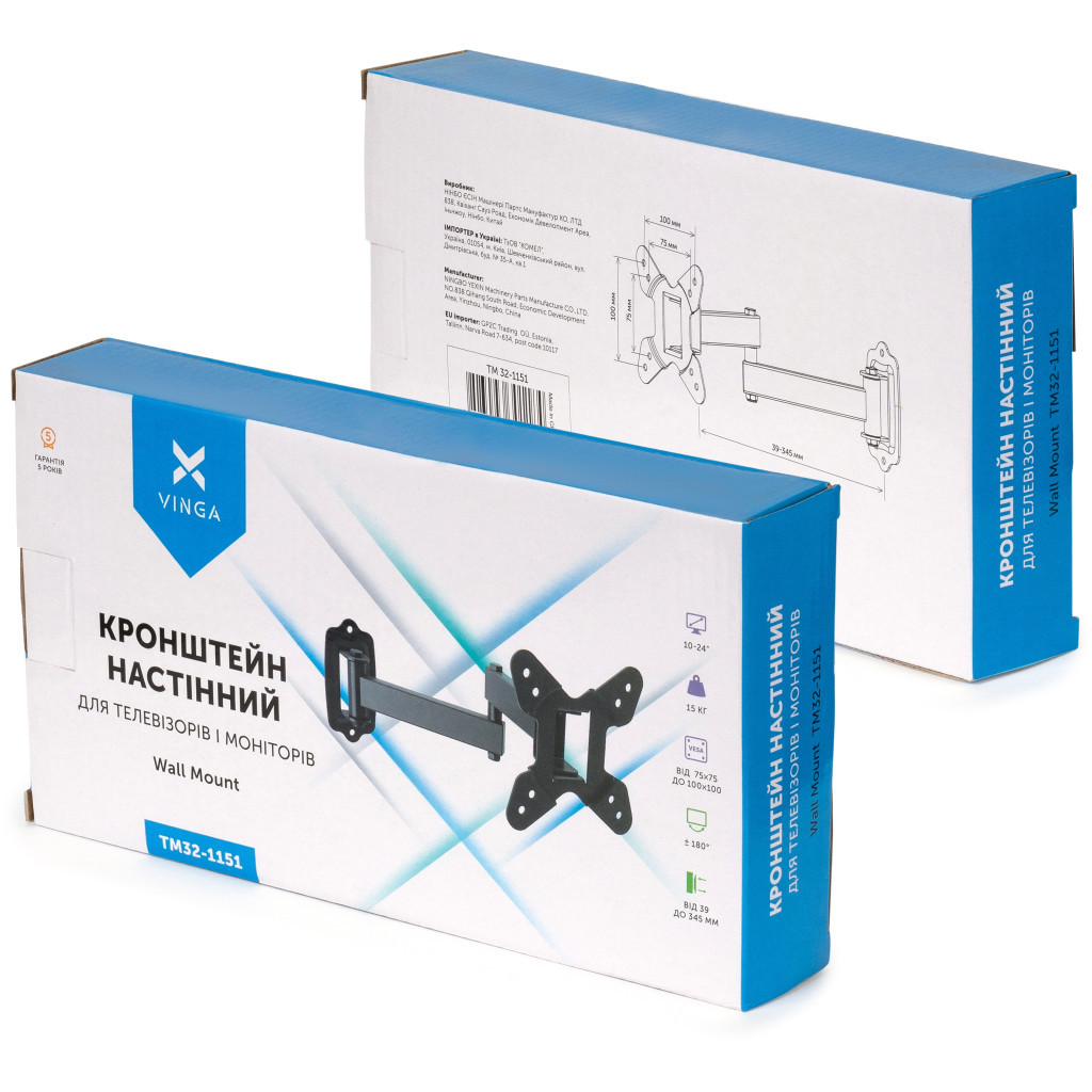 Кронштейн Vinga TM32-1151 - фото 10 Кронштейн Vinga TM32-1151 - фото 10