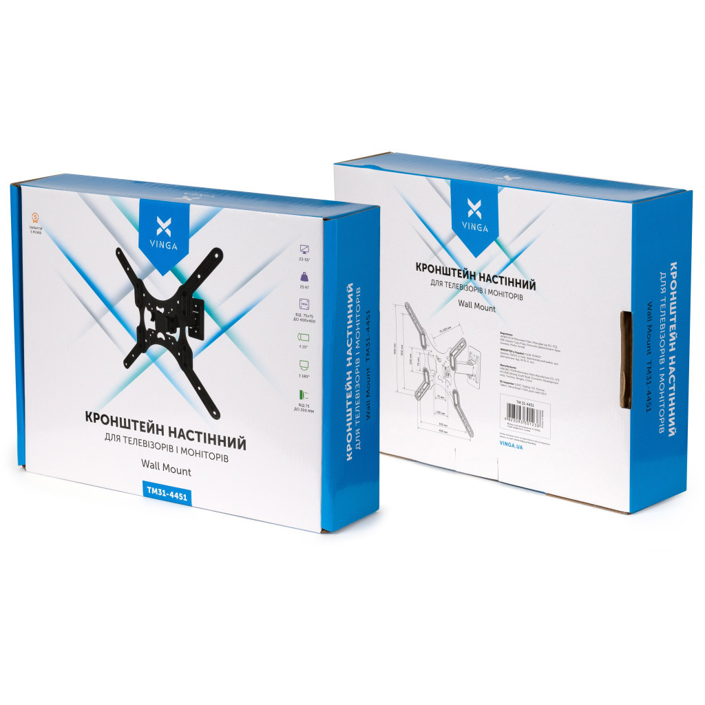 Кронштейн Vinga TM31-4451 - фото 4 Кронштейн Vinga TM31-4451 - фото 4