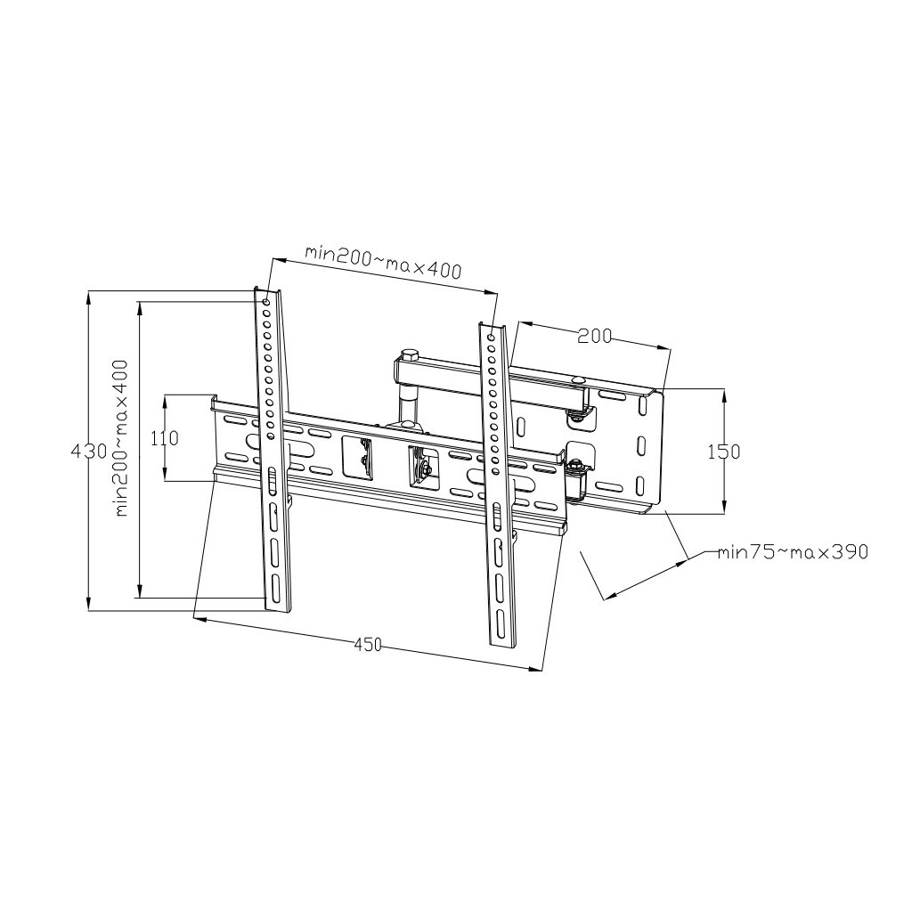 Кронштейн Vinga TM32-4453 - фото 2 Кронштейн Vinga TM32-4453 - фото 2