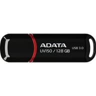 USB флеш накопичувач ADATA 128GB UV150 Black USB 3.0 (AUV150-128G-RBK) - фото 1