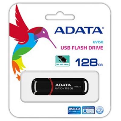 USB флеш накопичувач ADATA 128GB UV150 Black USB 3.0 (AUV150-128G-RBK) - фото 6