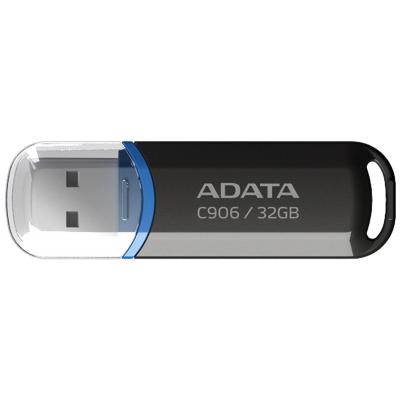 USB флеш накопичувач ADATA 32GB C906 Black USB 2.0 (AC906-32G-RBK) - фото 1