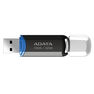 USB флеш накопичувач ADATA 32GB C906 Black USB 2.0 (AC906-32G-RBK) - фото 4 USB флеш накопичувач ADATA 32GB C906 Black USB 2.0 (AC906-32G-RBK) - фото 4