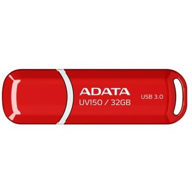 USB флеш накопичувач ADATA 32GB UV150 Red USB 3.0 (AUV150-32G-RRD) - фото 1