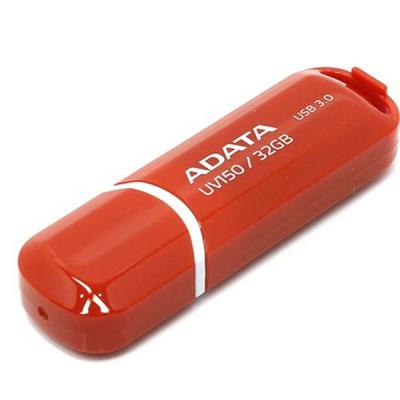 USB флеш накопичувач ADATA 32GB UV150 Red USB 3.0 (AUV150-32G-RRD) - фото 2