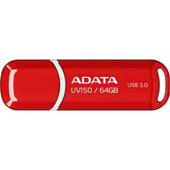 USB флеш накопичувач ADATA 64GB UV150 Red USB 3.0 (AUV150-64G-RRD) - фото 1