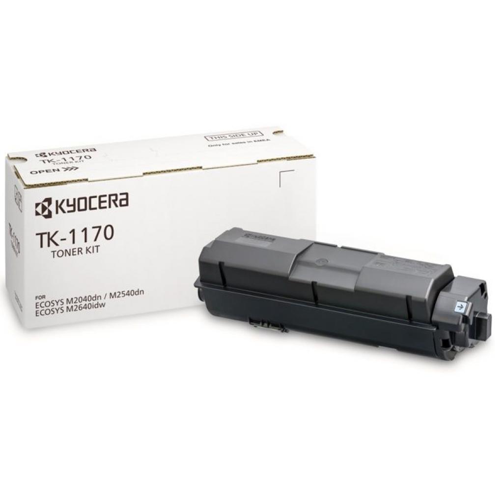 Тонер-картридж Kyocera TK-1170 Black 7,2K для M2040dn, M2540dn, M2640idw (1T02S50NL0) - фото 1