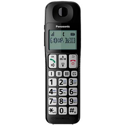 Телефон DECT Panasonic KX-TGE110UCB - фото 3