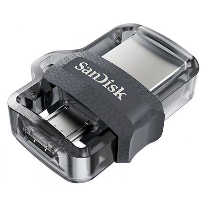 USB флеш накопичувач SanDisk 32GB Ultra Dual Drive M3.0 USB 3.0 (SDDD3-032G-G46) - фото 4