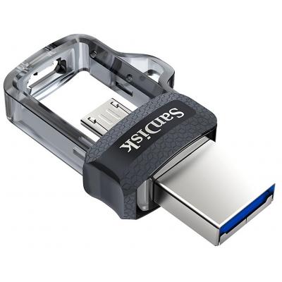 USB флеш накопичувач SanDisk 32GB Ultra Dual Drive M3.0 USB 3.0 (SDDD3-032G-G46) - фото 6