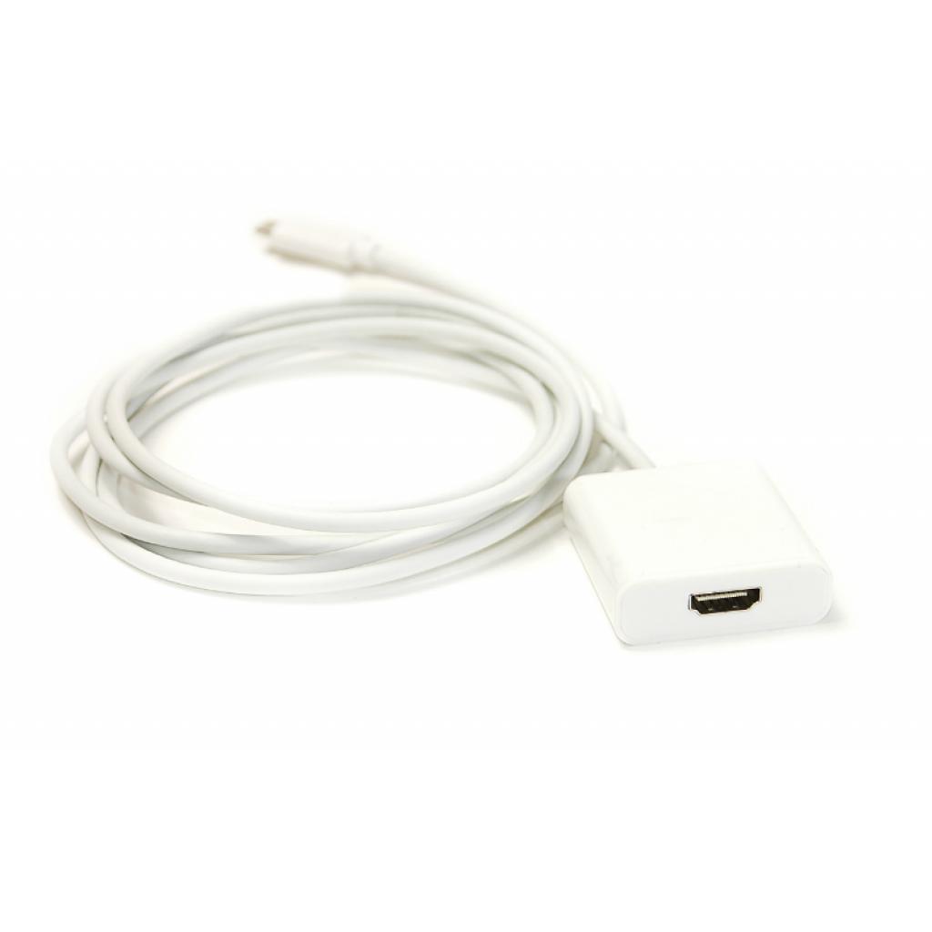Кабель мультимедійний USB Type-C to HDMI F 1.8m PowerPlant (KD00AS1271) - фото 1