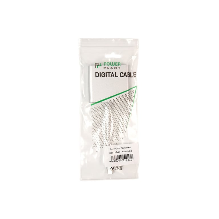 Перехідник USB C-Type - HDMI/USB PowerPlant (KD00AS1306) - фото 5