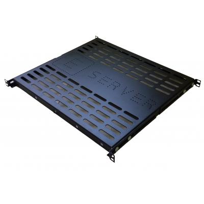 Полка 19" Eserver 1U глуб. 500 мм. (PS-1U-500-B) - фото 1