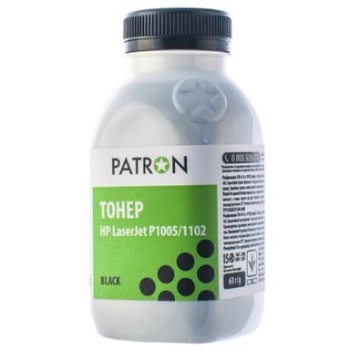Тонер HP LJ P1005/1102 (CB435/CE285A/712/725) Patron (T-PN-HLJP1102-060) - фото 1