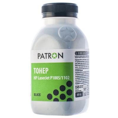 Тонер HP LJ P1005/1102 (CB435/CE285A/712/725) Patron (T-PN-HLJP1102-060) - фото 1
