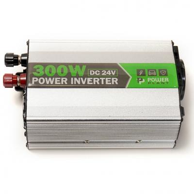 Автомобільний інвертор 24V/220V 300W, USB 5V 1A, HYM300-242 PowerPlant (KD00MS0002) - фото 1