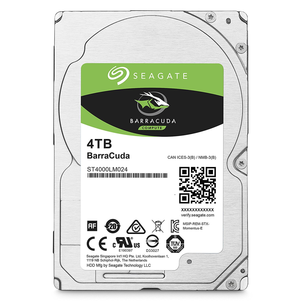 Жорсткий диск для ноутбука 2.5" 4TB Seagate (ST4000LM024) - фото 1