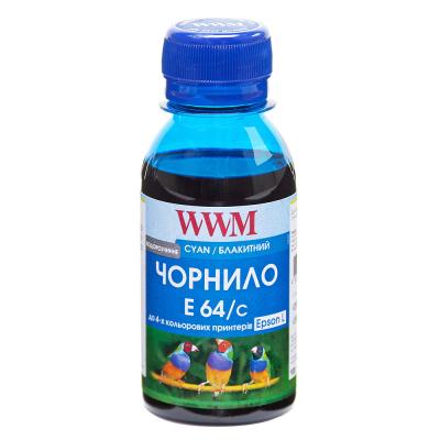 Чорнило WWM EPSON L110/L210/L355 100g Cyan (E64/C-2) Чорнило WWM EPSON L110/L210/L355 100g Cyan (E64/C-2)