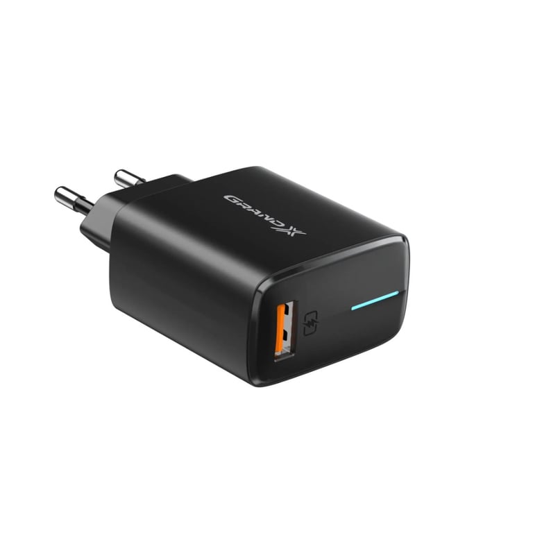Зарядний пристрій Grand-X Quick Charge QС3.0 3.6V-6.5V 3A, 6.5V-9V 2A, 9V-12V 1.5A USB (CH-550B) - фото 6