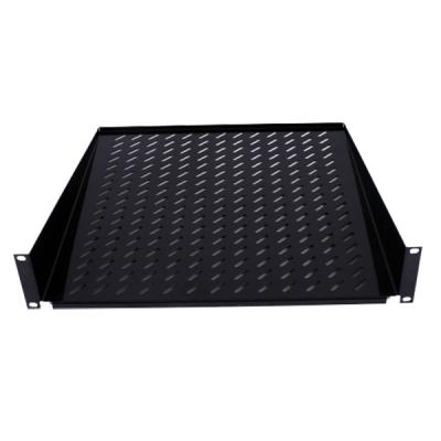 Полка 19" Eserver 2U глуб. 400 мм. консольная (PK-2U-400-B) - фото 1