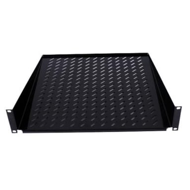 Полка 19" Eserver 2U глуб. 400 мм. консольная (PK-2U-400-B) - фото 1